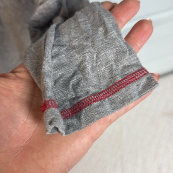 Vera Bradley Gray and Red Polar Bear Pajama Top - Picture 5 of 5